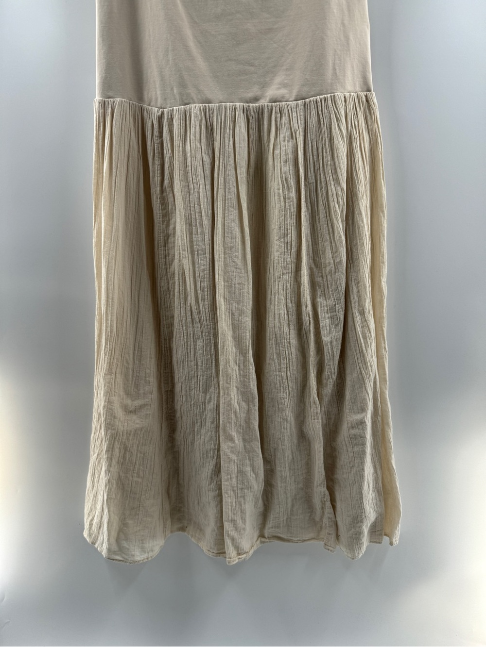 Aerie At The Barre Convertible Maxi Skirt Dress Cake Batter Women’s Large - Picture 4 of 8